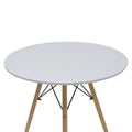Set masa si scaune 5 piese Julita, Alb, 80x80x73 cm, foto produs 7