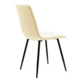 Set masa si scaune 5 piese Natali-Noor, Alb, 120x80x76 cm, detaliu produs