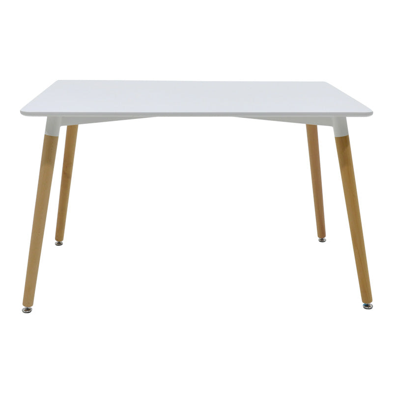 Set masa si scaune 5 piese Natali-Noor, Alb, 120x80x76 cm, foto produs 6