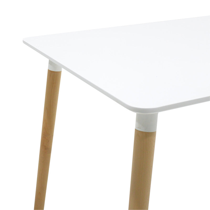 Set masa si scaune 5 piese Natali-Noor, Alb, 120x80x76 cm, foto produs 7