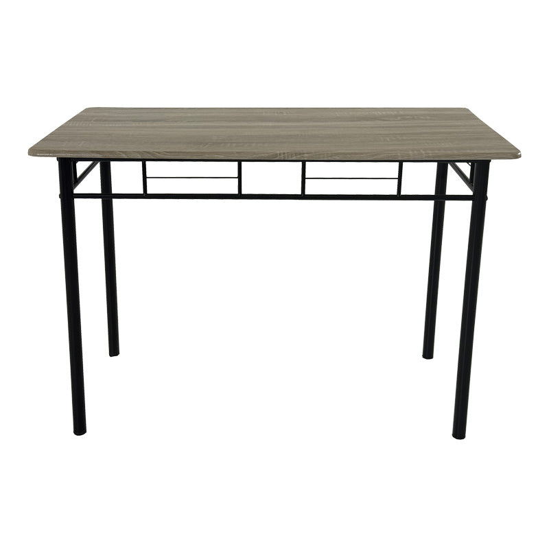 Set masa si scaune 5 piese Reforia, Gri, 110x60x74 cm, foto produs 8