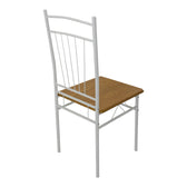 Set masa si scaune 5 piese Reforia, Natural, 110x60x74 cm, foto produs