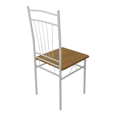Set masa si scaune 5 piese Reforia, Natural, 110x60x74 cm, foto produs
