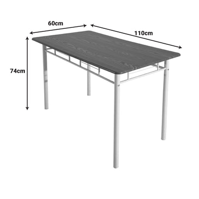 Set masa si scaune 5 piese Reforia, Natural, 110x60x74 cm, foto produs 10
