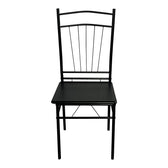 Set masa si scaune 5 piese Reforia, Negru, 110x60x74 cm, foto produs 7