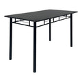 Set masa si scaune 5 piese Reforia, Negru, 110x60x74 cm, foto produs 9