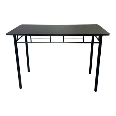 Set masa si scaune 5 piese Reforia, Negru, 110x60x74 cm, foto produs 10
