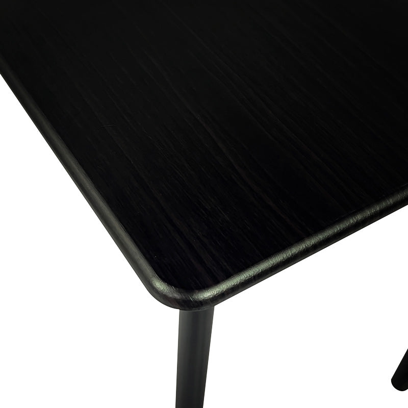 Set masa si scaune 5 piese Reforia, Negru, 110x60x74 cm, foto produs 11