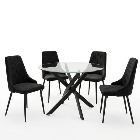Set masa si scaune Antoro-Azori, D100x75 cm