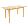 Set masa si scaune Dallan Country, Lemn rubberwood, Natural, 150x80x74 cm, imagine produs 7