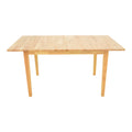 Set masa si scaune Dallan Country, Lemn rubberwood, Natural, 150x80x74 cm, imagine produs 9