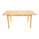 Set masa si scaune Dallan Country, Lemn rubberwood, Natural, 150x80x74 cm, imagine produs 9
