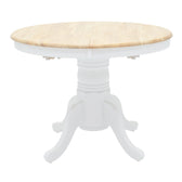 Set masa si scaune Dallan Lars, Lemn rubberwood, Alb, 100x75 cm, imagine produs 7