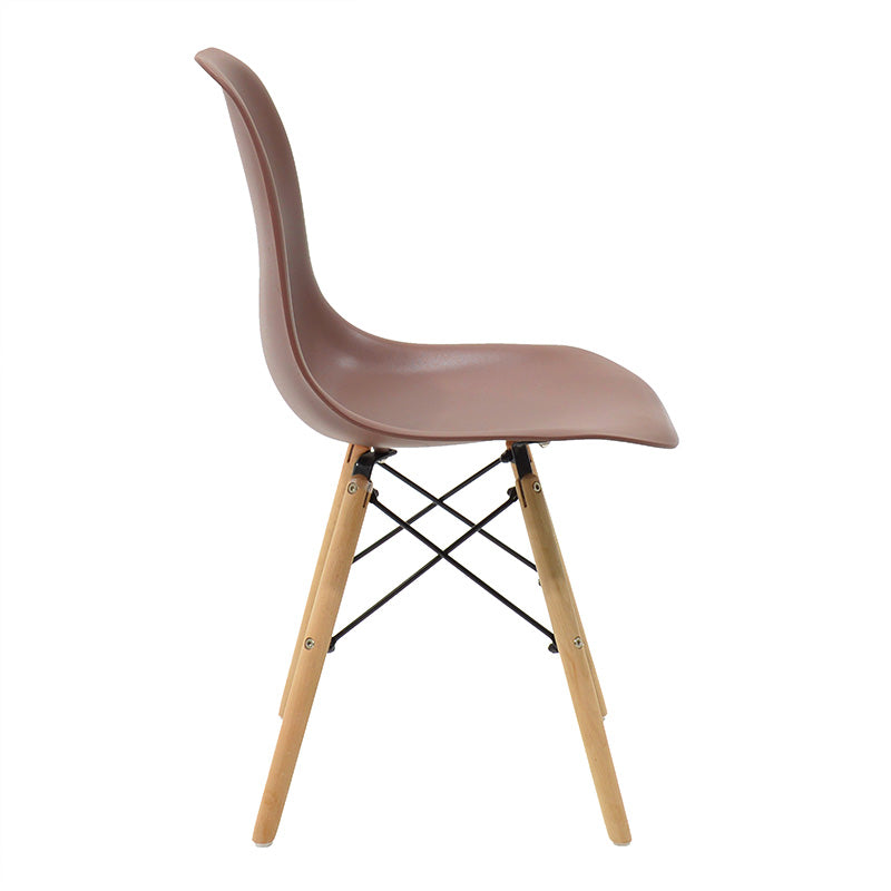 Set masa si scaune Dining, Maro, 120x75x75 cm