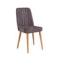Set masă și scaune extensibile (4 bucăți) Vina 0701 - 3 -
Anthracite,
Atlantic Extendable Dining Table & Chairs Set   1, Stejar, 77x75x120 cm