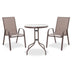 mobilier de gradina Set Masa si Scaune Gradina Watson-Calan 3 Piese Maro