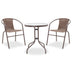 mobilier de gradina Set Masa si Scaune Gradina Watson-Obbi 3 Piese Maro