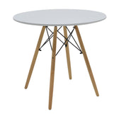Set masa si scaune Julita-Noor, Gri inchis-Alb-Gri, 80x73 cm Pakoworld, imagine produs 5, Masa Cu Scaune, culoare Gri inchis-Alb-Gri
