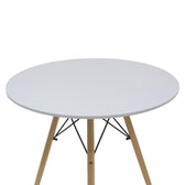 Set masa si scaune Julita-Noor, Gri inchis-Alb-Gri, 80x73 cm Pakoworld, imagine produs 7, Masa Cu Scaune, culoare Gri inchis-Alb-Gri