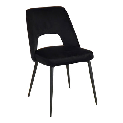 Set masa si scaune Murde Chairs Black, MDF, Negru, D120x75 cm, imagine produs 6