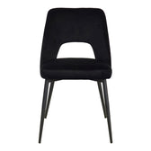 Set masa si scaune Murde Chairs Black, MDF, Negru, D120x75 cm, imagine produs 8