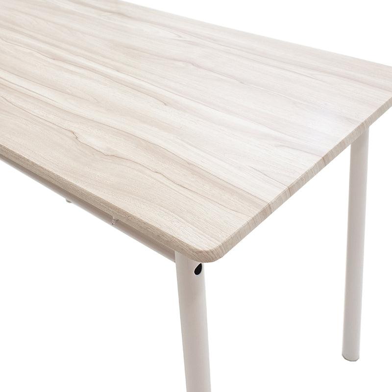 Set masa si scaune Roza, 5 piese, Nuc - Alb - Sonoma - Gri, 120x70x75 cm - Gri