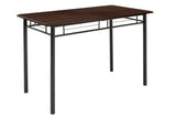 Set masa si scaune Roza, 5 piese, Nuc - Alb - Sonoma - Gri, 120x70x75 cm - Nuc