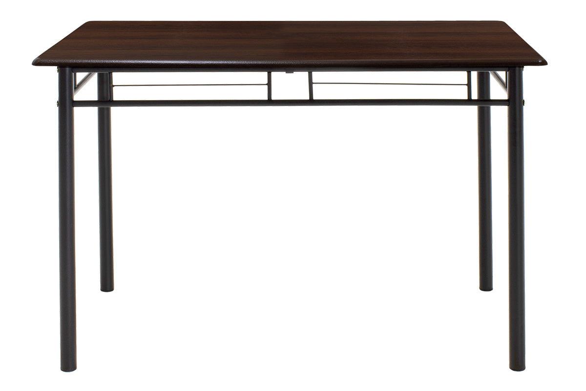 Set masa si scaune Roza, 5 piese, Nuc - Alb - Sonoma - Gri, 120x70x75 cm - Nuc