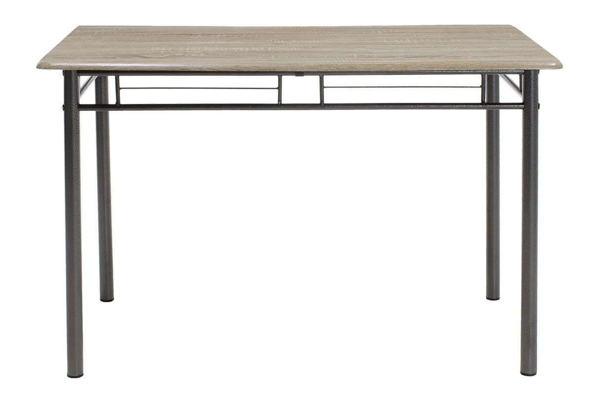 Set masa si scaune Roza, 5 piese, Nuc - Alb - Sonoma - Gri, 120x70x75 cm - Sonoma