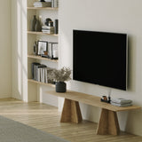 Set măsuțe de cafea Mushroom, Sapphire Oak, negru, 30x30x45 cm - Sapphire Oak