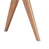Set mese de sufragerie Winslow, 7 piese, nuc deschis, 160x85x75 cm, foto produs 6