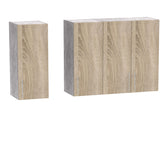 Set mobila bucatarie 4 buc Festa II, Sonoma, 120x60x85 cm, detaliu produs