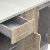 Set mobila bucatarie 4 buc Festa II, Sonoma, 120x60x85 cm