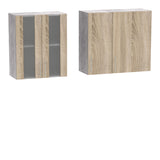Set mobila bucatarie 4 buc Festa II, Sonoma, 140x60x85 cm