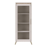 Set mobila sufragerie Belka, Crem, 210x45x153 cm