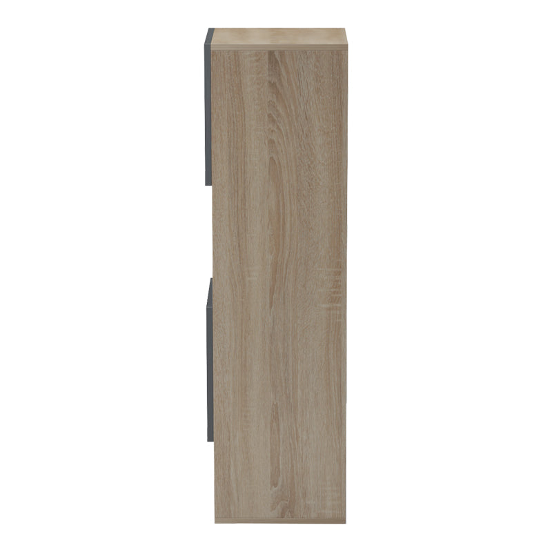 Set mobila sufragerie Defry, Sonoma-Antracit, 178x32x110 cm