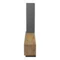 Set mobila sufragerie Tilveo, Stejar-Antracit, 230x42x180 cm, imagine produs 6