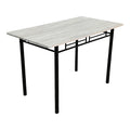 Set mobilier de dining cu 5 piese, Roza, sonoma, 110x60x75 cm, perspectiva suplimentara