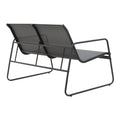 Set mobilier de grădină cu funcție outdoor Veranda, textilenă-metal, Antracit, 200x150x85 cm, perspectiva suplimentara