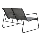 Set mobilier de grădină cu funcție outdoor Veranda, textilenă-metal, Antracit, 200x150x85 cm, perspectiva suplimentara