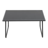 Set mobilier de grădină cu funcție outdoor Veranda, textilenă-metal, Antracit, 200x150x85 cm