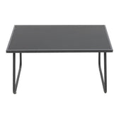 Set mobilier de grădină cu funcție outdoor Veranda, textilenă-metal, Antracit, 200x150x85 cm, foto produs 9