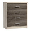 Set mobilier dormitor pentru student - pachet Snap de 3 piese, 168x221x95 cm, perspectiva suplimentara