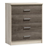 Set mobilier dormitor pentru student - pachet Snap de 3 piese, 168x221x95 cm