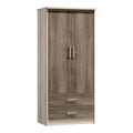 Set mobilier dormitor studentesc Cloud, 3 piese, compact și practic pentru spatii mici, 48x41x41 cm, foto produs