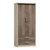 Set mobilier dormitor studentesc Cloud, 3 piese, compact și practic pentru spatii mici, 48x41x41 cm