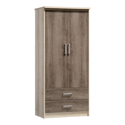 Set mobilier dormitor studentesc Cloud, 3 piese, compact și practic pentru spatii mici, 48x41x41 cm, foto produs