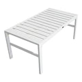 Set Mobilier Grădină cu Perne, Gardenly, Lounge, Aluminium & Bej, Set 4 Piese, 141x69x72 cm, foto produs