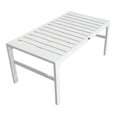 Set Mobilier Grădină cu Perne, Gardenly, Lounge, Aluminium & Bej, Set 4 Piese, 141x69x72 cm, foto produs