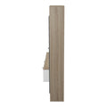 Set mobilier living cu functie de depozitare Ferefia, Alb, 240x45x189 cm, foto produs 6